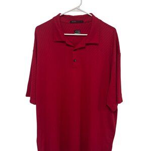 Men’s Magenta Tigers Woods Collection Classic Polo Shirt. Size XL